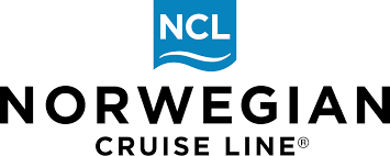 Logo of Norwegian Cruise Line featuring a blue square with the letters NCL above a wavy line, embodying Affordable Cruising. Below, in bold black letters, are the words NORWEGIAN CRUISE LINE, guiding you towards your ultimate cruising adventure.