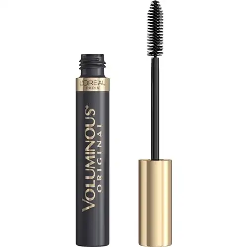 L Oreal Paris Makeup Voluminous Original Volume Building Mascara, Black Brown, 0.28 fl; oz.