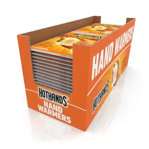 HotHands Hand Warmers Long Lasting Natural Odorless Air Activated Warmers Up to 10 Hours of Heat 40 Pair