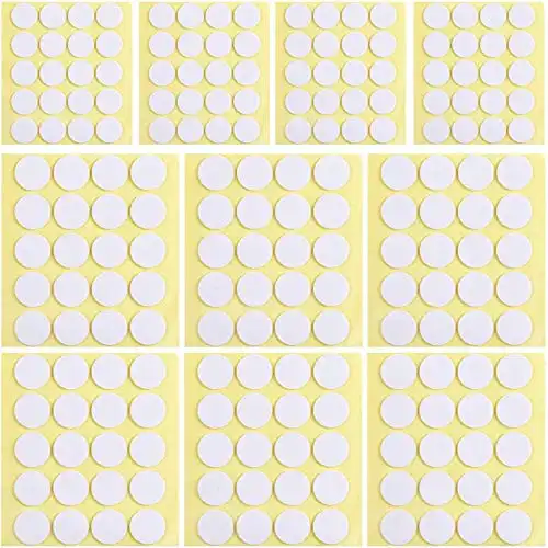 160pcs Candle Wick Stickers, Heat Resistance Candle Making Double-Sided Stickers