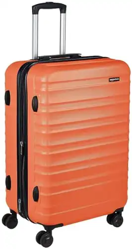 Amazon Basics 24-Inch Hardside Spinner, Orange