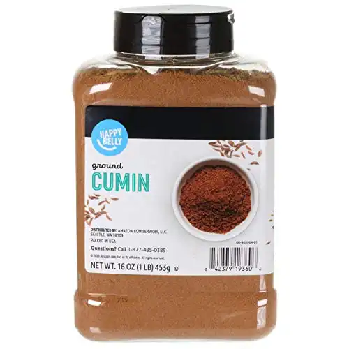 Amazon Brand - Happy Belly Ground Cumin, 16 ounce