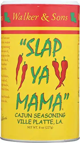 Slap Ya Mama Cajun Seasoning from Louisiana, Original Blend, No MSG and Kosher, 8 Ounce Can, Pack of 3