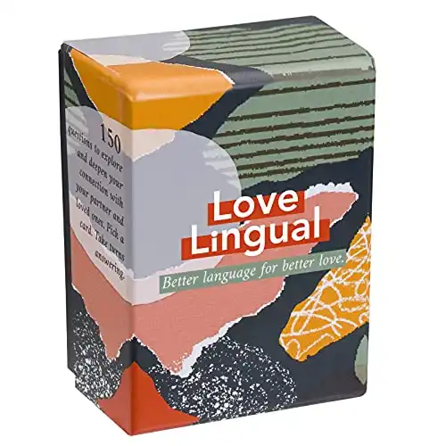 FLUYTCO Love Lingual Couples Card Game for Adults | Fun Couples Games for Date Night, an Intimacy Card Game for Married Couples, & Marriage Game for Couples to Reconnect plus Fun Questions for Dat...