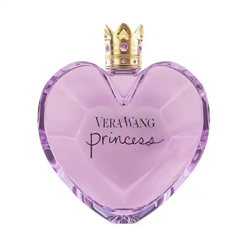 Vera Wang Princess Eau de Toilette 3.4 fl oz (Pack of 1), Notes of Apple, Quava, and Vanilla, Women's Fragrance, Long Lasting, Everyday Fragrance, Travel Size